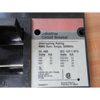 General Electric TJ4V2601 150A Circuit Breaker - Used