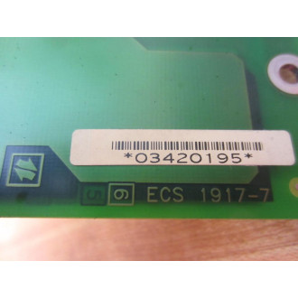 SIEI ECS 1917-7 PV33-2-07 Inverter Board ECS19177 - Used