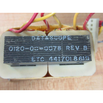 Datascope 0120-00-0078 Transformer 0120000078 - Used