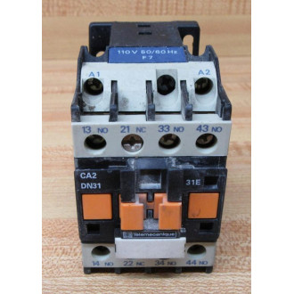 Telemecanique CA2-DN31-F7 Control Relay CA2DN31F7 - Used