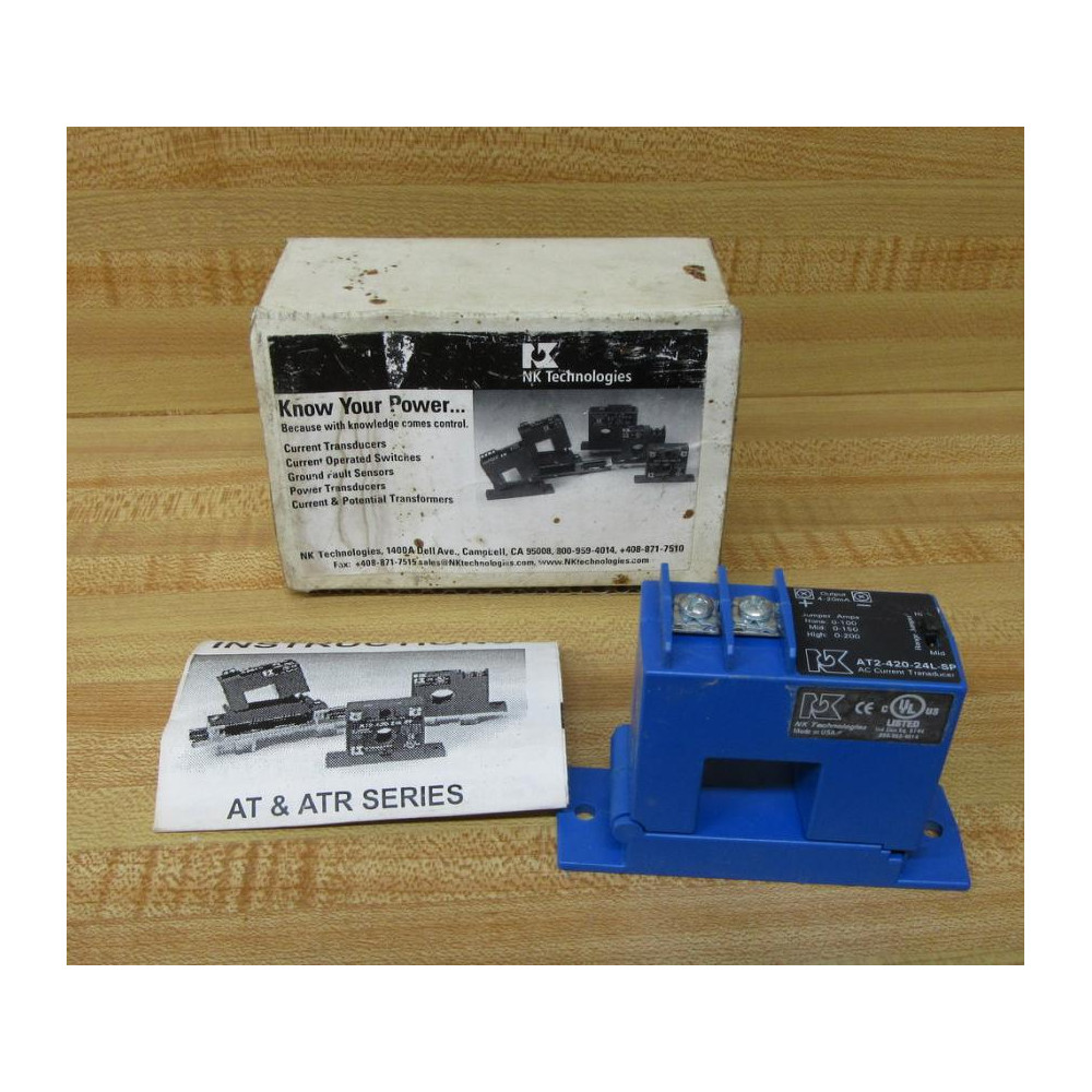 NK Technologies 20-200-1202 Transducer AT2-420-24L-SP NK Technologies 20-200-1202 Transducer AT2-420-24L-SP
