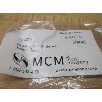 MCM 83-2275 Hi-Density Socket 832275 (Pack of 2)