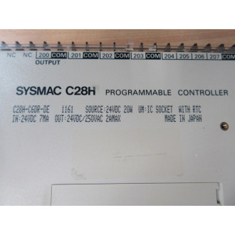 Omron C28H-C60R-DE Programmable Controller C28HC60RDE - New No Box