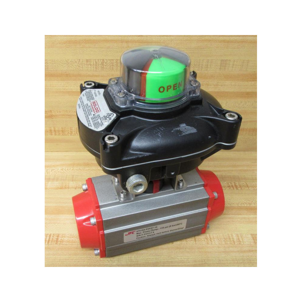 JFC Soldo 075-DA-F0507-14 Actuator W Limit Switch XAB01200E - Used JFC Soldo 075-DA-F0507-14 Actuator W Limit Switch XAB01200E - Used