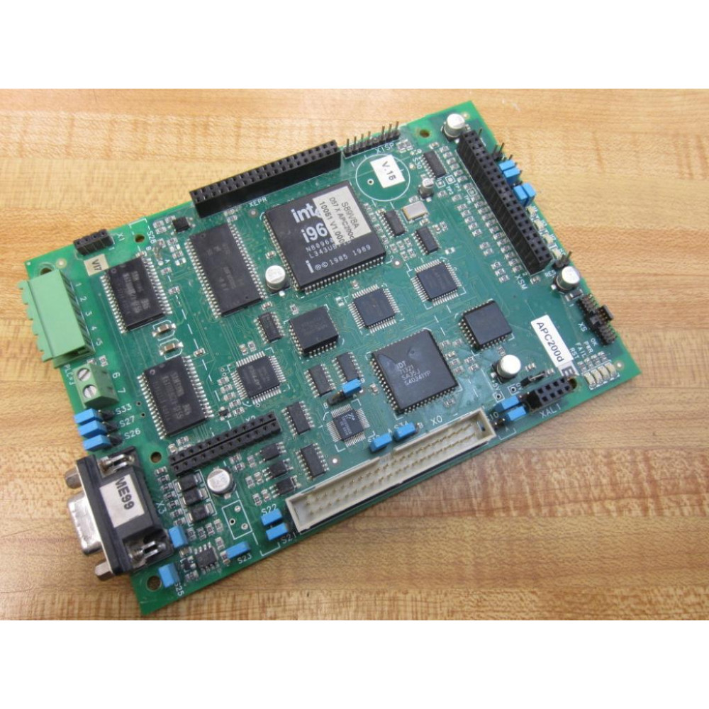 SIEI ECS 2014-1 Circuit Board ECS20141 WO Screw Terminal Block - Used