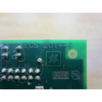 SIEI ECS 2014-1 Circuit Board ECS20141 WO Screw Terminal Block - Used