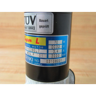 Sanyo Denki L407-E39EL7 Servo Motor L407E39EL7 - New No Box