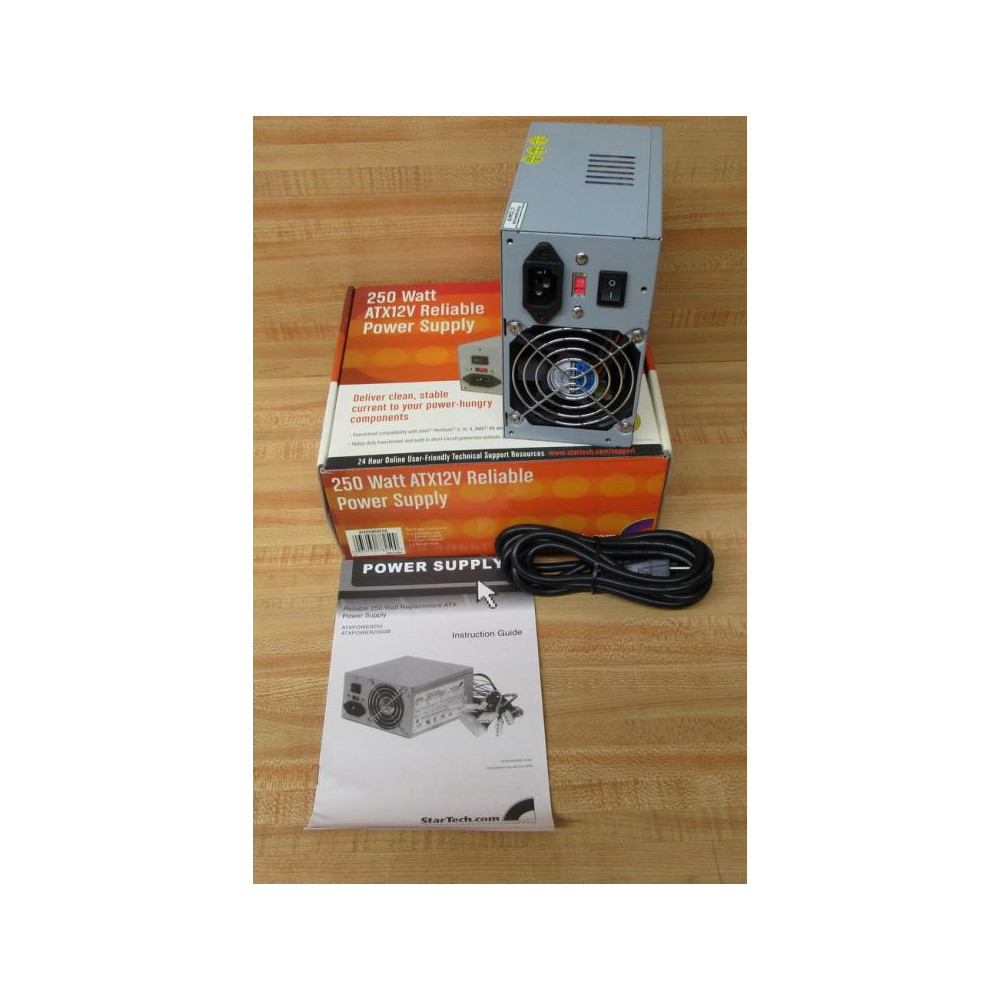 Star Tech ATXPOWER250 Power Supply Star Tech ATXPOWER250 Power Supply