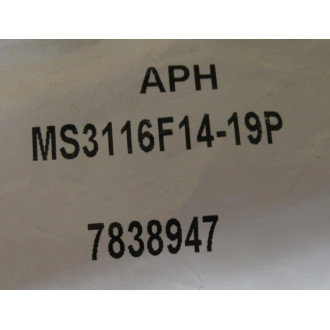 Amphenol MS3116F-19P Connector Kit MS3116F19P