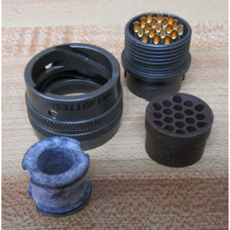 Amphenol MS3116F-19P Connector Kit MS3116F19P