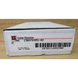 Cutler Hammer C383TK4M3-A2 Terminal Block C383TK4M3A2 (Pack of 100)