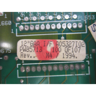 Mistral BC0985I0 Series9 Mother Bd  A0537I02 - Used