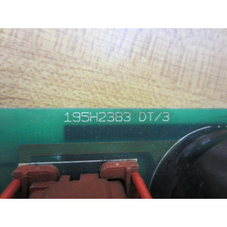 195H2394 Power Board 195H2383 DT3 - Used
