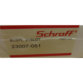 Schroff 23007-051 Back Plane  23007051