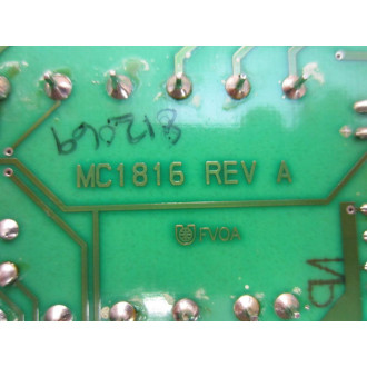 Red Lion EA0525 Digital Display Bd MC1816  MB0997 - Used