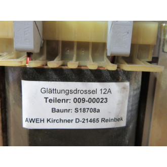 Glattungsdrossel 009-00023 Transformer 00900023 - Used