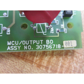 Honeywell 30756718-001 MCUOutput Board 30756718001 - Used