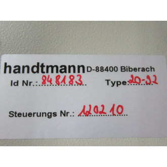 Handtmann 848183 Disc Drive 20-92.09
