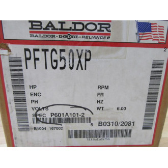 Baldor PFTG50XP DC Tachometer P 601A101-2