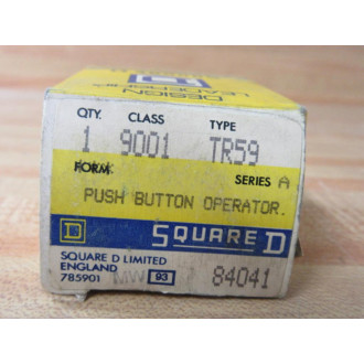 Square D 9001-TR59 Push Button Operator 9001TR59