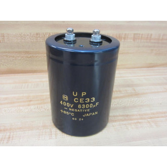 M CE33 Capacitor UPCE33 6300uF400V - Used