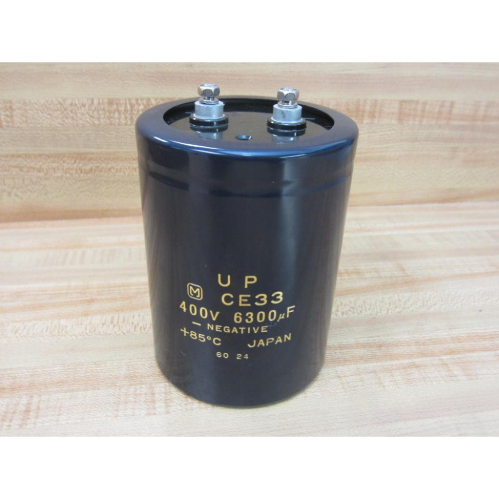 M CE33 Capacitor UPCE33 6300uF400V - Used