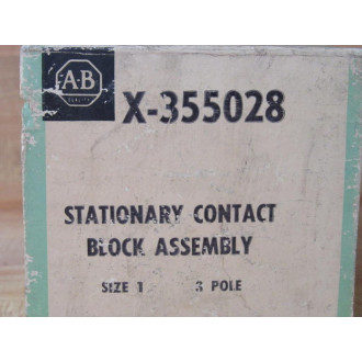 Allen Bradley X-355028 Contact Block Assembly X355028