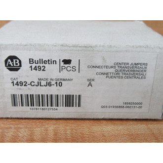 Allen Bradley 1492-CJLJ6-10 Center Jumpers 1492CJLJ610 (Pack of 19)