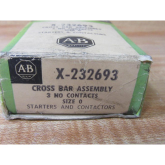 Allen Bradley X-232693 Cross Bar Assembly X232693 Allen Bradley X-232693 Cross Bar Assembly X232693