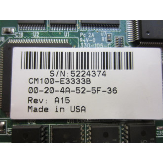 Lantronix CM100-E3333B Circuit Board CM100E3333B Rev.A15 - Used