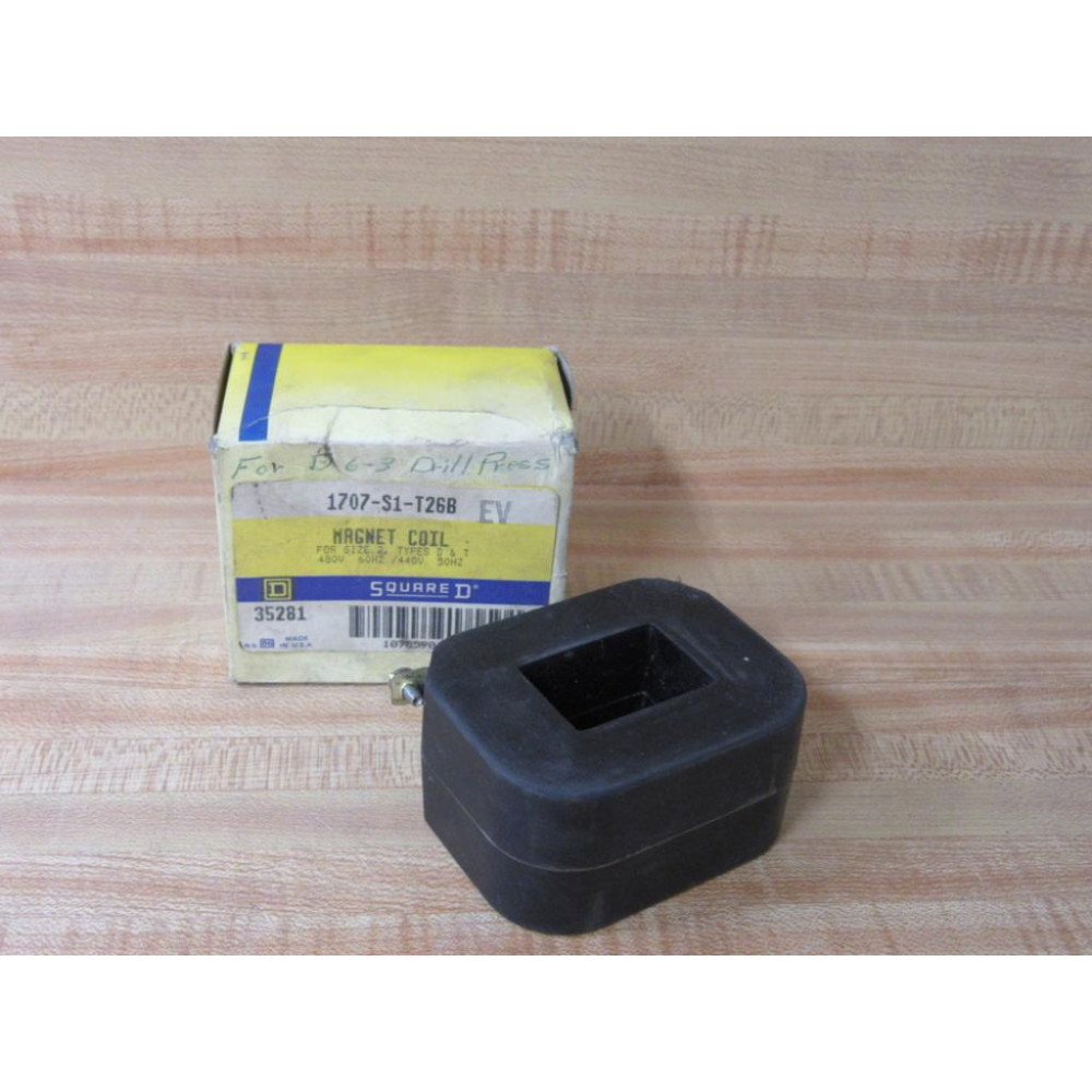 Square D 1707-S1-T26B Magnet Coil 35281 Square D 1707-S1-T26B Magnet Coil 35281