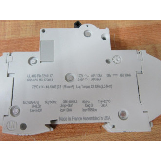 Schneider 60109 Merlin Gerin 8A Breaker Square D MG60109