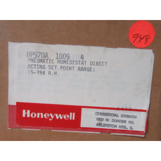 Honeywell HP970A 1009 4 Pneumatic Humidistat Direct HP970A10094 Honeywell HP970A 1009 4 Pneumatic Humidistat Direct HP970A10094
