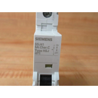 Siemens 5SJ4111-7HG40 5A Circuit Breaker 5SJ41117HG40 - New No Box Siemens 5SJ4111-7HG40 5A Circuit Breaker 5SJ41117HG40 - New No Box