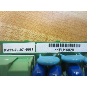 SIEI ECS 2054-4 Circuit Board PV33-2L-07-400 Rev.i - Used