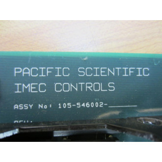 Pacific Scientific 155-564002-01 Circuit Board 105-546002 - Used