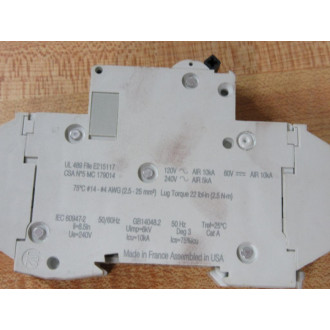 Merlin Gerin 60104 Square D Breaker 3A MG60104 Schneider - Used