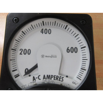 Westinghouse KA241S 1-70599 Switchboard Meter 291B460A26 Westinghouse KA241S 1-70599 Switchboard Meter 291B460A26