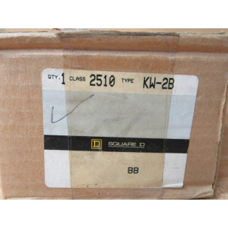Square D 2510-KW-2B Manual Motor Starting Switch 2510KW2B