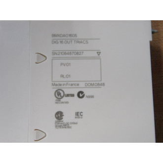 Schneider BMXDA01605 Telemecanique PLC IO Module 396695