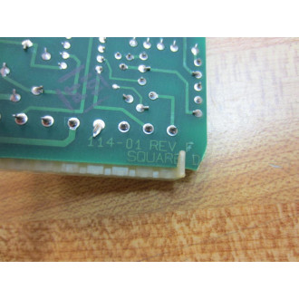 Square D 114-01 Circuit Board 11401 - Used