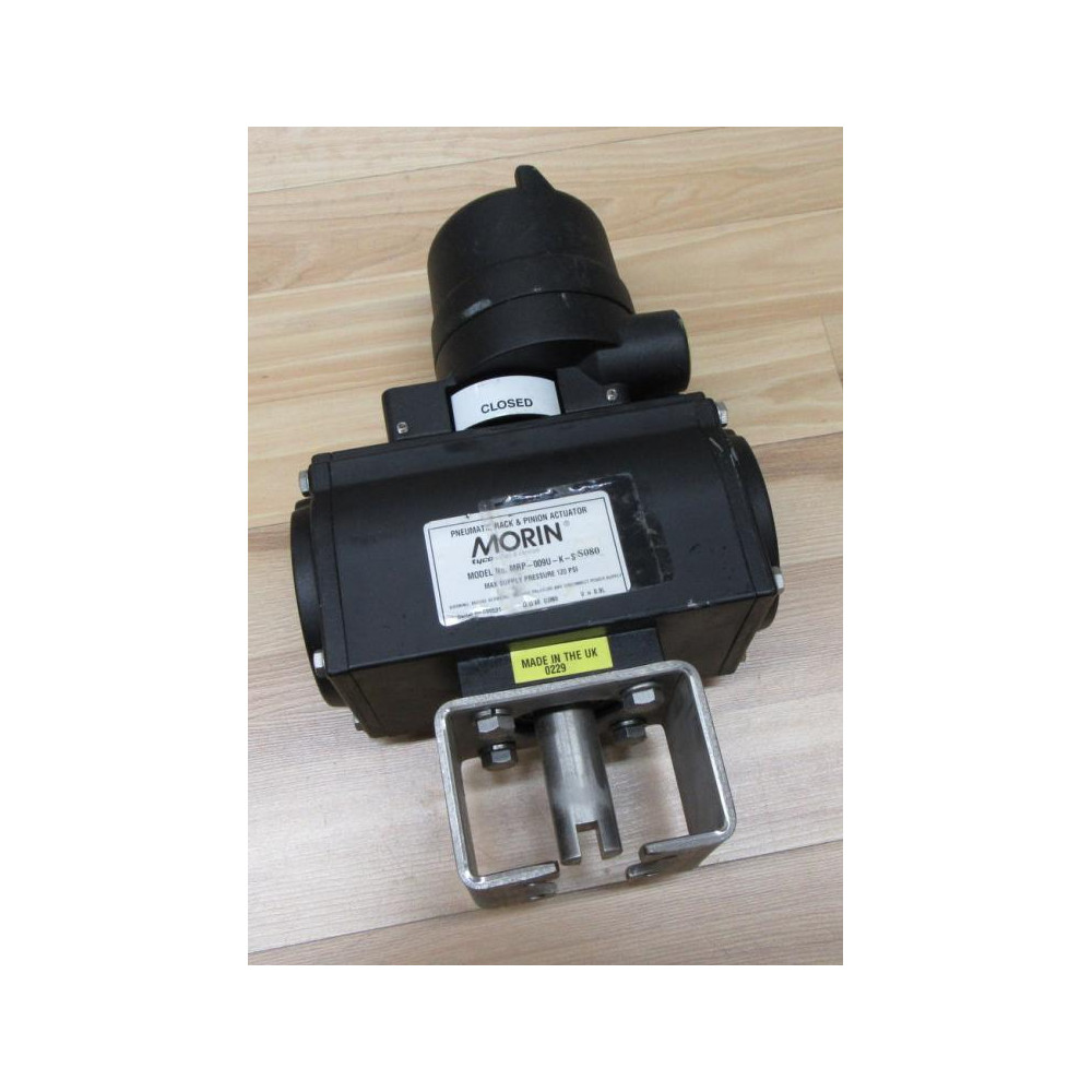 Tyco MRP-009U-K-S080 Actuator MRP009UKS080 - Used Tyco MRP-009U-K-S080 Actuator MRP009UKS080 - Used