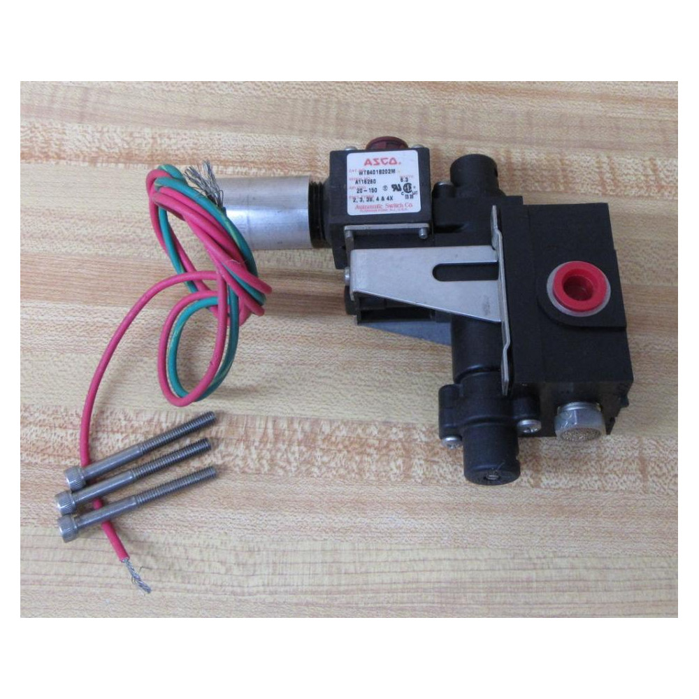 Asco WT8401B202M Manifold Valve - Used Asco WT8401B202M Manifold Valve - Used