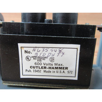 Cutler Hammer 10250H113 Standard Duty Pushbutton Station