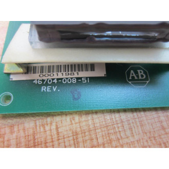 Allen Bradley 46704-008-51 Digital Display Board 4670400851 - Used