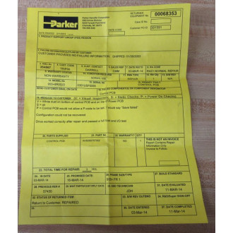 Parker 955+8R0020 Eurotherm Drive 9558R0020 - Refurbished