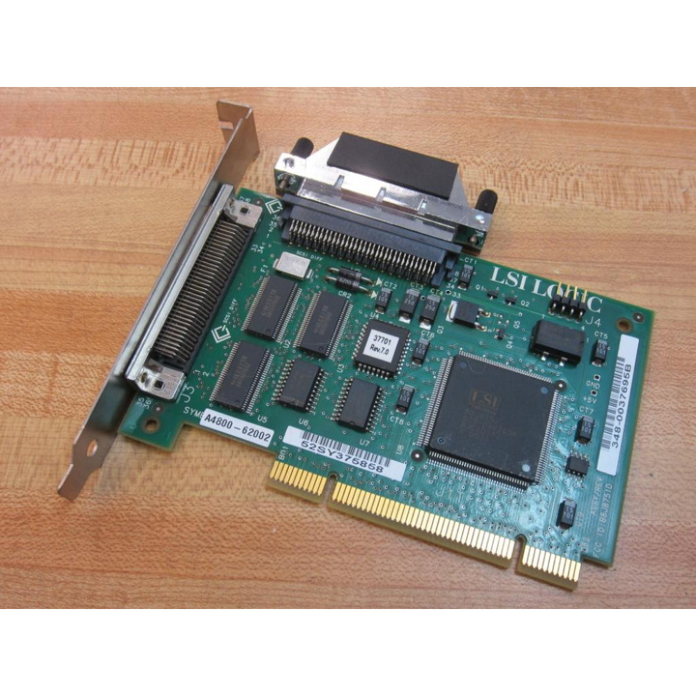 LSI Logic 348-0037695B PCI SCSI Adapter Bd 3480037695B - New No Box LSI Logic 348-0037695B PCI SCSI Adapter Bd 3480037695B - New No Box