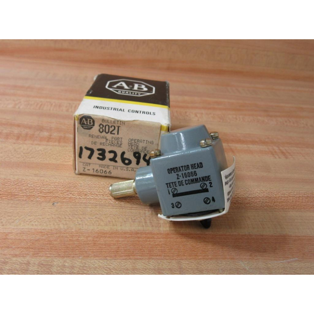 Allen Bradley Z-16066 Operating Head Z16066