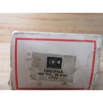 Cutler Hammer 10987H4A Control Relay