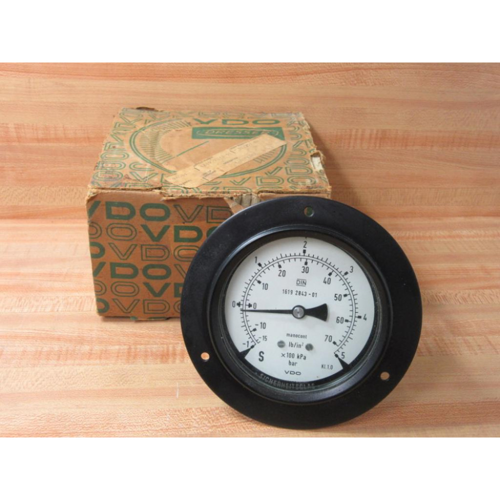 Dover 1619-284301 Manocont Pressure Gauge 1619284301 Dover 1619-284301 Manocont Pressure Gauge 1619284301